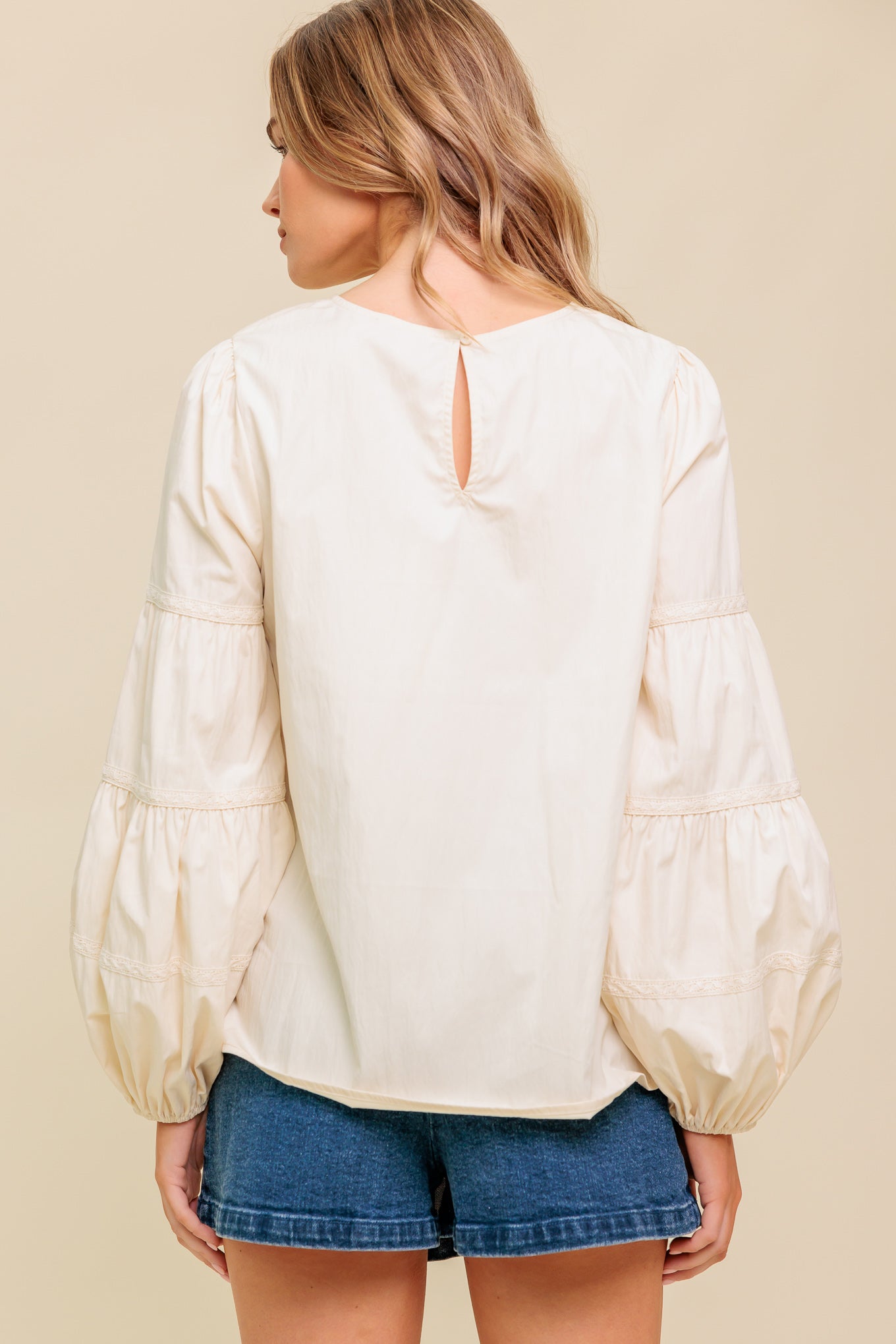 WAVERLY MILLS WOVEN TOP Flying Tomato
